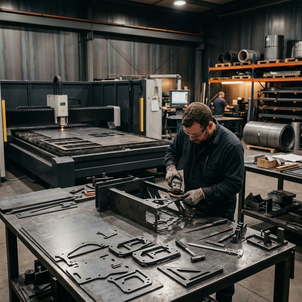 Industrial Manufacturing Metalwork