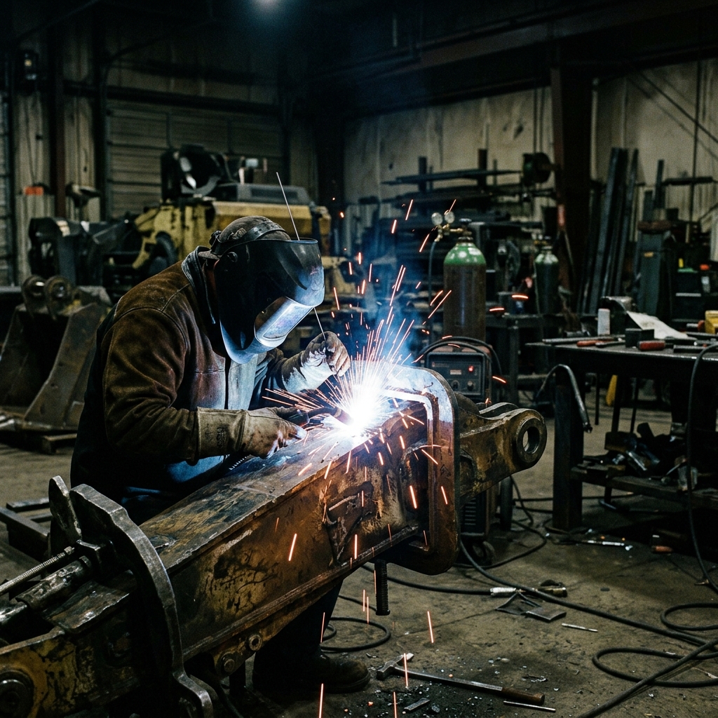 Heavy Machine Weld Restoration